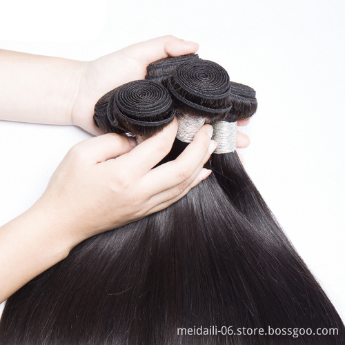 Wholesale brazilian hair 8 inch to 30 inch natural hair color raw virgin straight hair extensions bundles